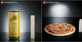 Imagens mostram o açúcar em produtos do dia a dia