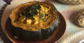 Abóbora recheada com banana: como fazer essa receita inusitada e deliciosa