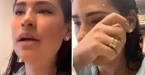 Simone, da dupla com Simaria, chora e pede forças para continuar dieta