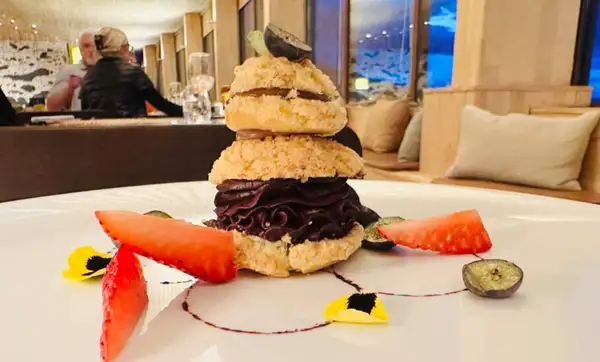 Escolhi o menu plant based do Tierra