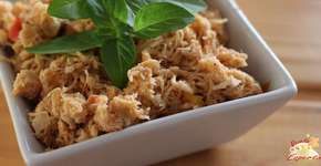 Guarde na manga uma receita curinga de recheio de frango