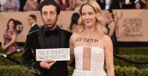 Artistas fazem protesto contra Donald Trump no SAG Awards