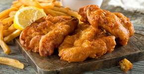 Peixe empanado na air fryer: crocância em cada mordida