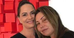 Luiza Brunet recebe em sua casa a paisagista Elaine Caparroz