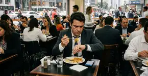 Pessoas que comem muito rápido têm estes comportamentos específicos, segundo a psicologia alimentar