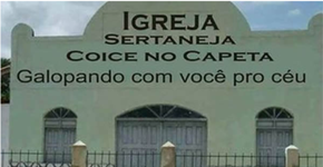Fake News: Igreja Sertaneja Coice no Capeta