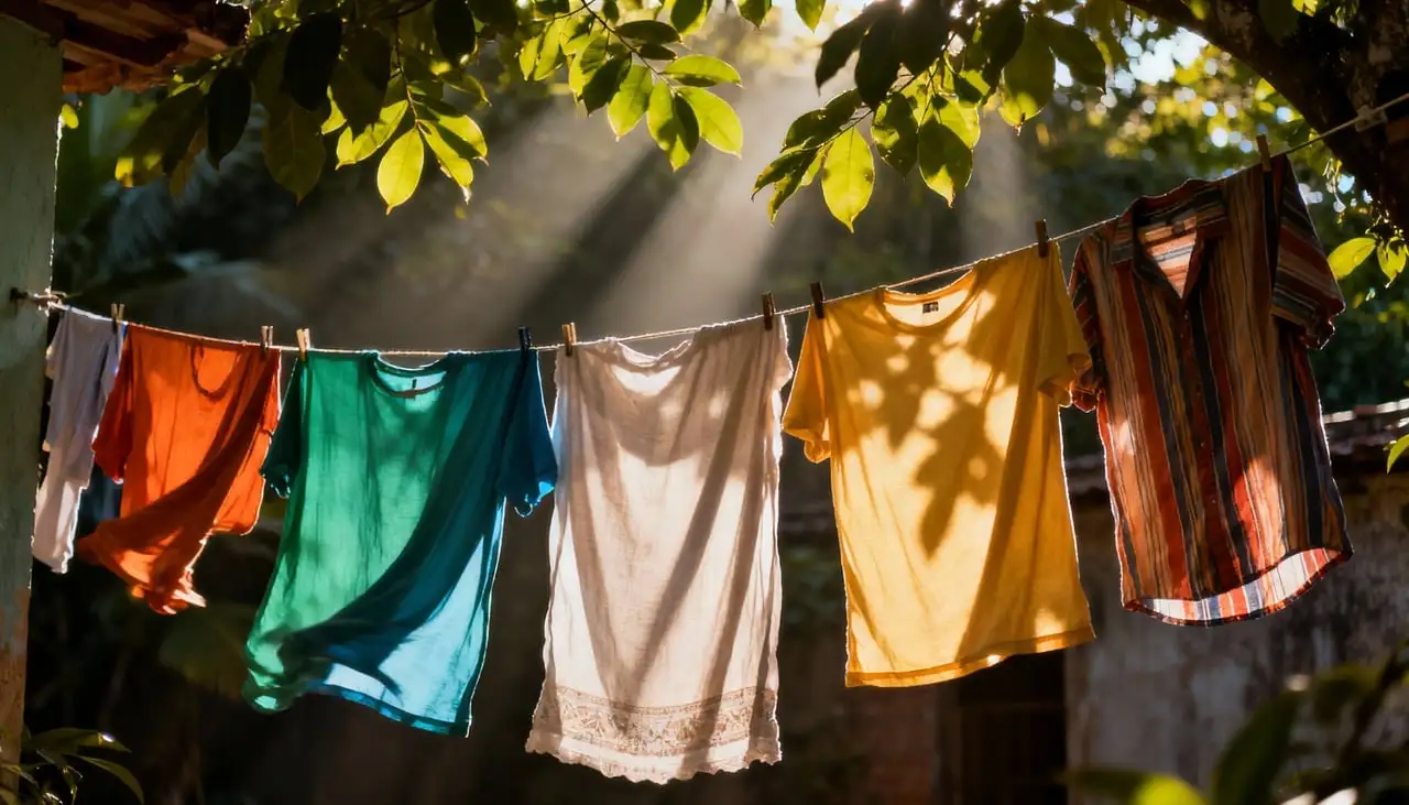 Suas roupas podem secar duas vezes mais rápido com esse truque simples