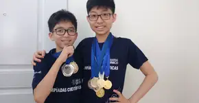 Irmãos do interior de SP são destaque em olimpíadas do conhecimento