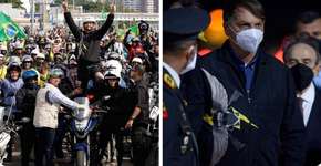 Após aglomerar no Rio, Bolsonaro é flagrado com máscara no Equador
