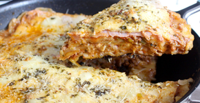 Lasanha de frigideira fácil e rápida para qualquer refeição