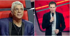 Lulu Santos dá ‘patada’ em Tiago Leifert ao vivo no The Voice