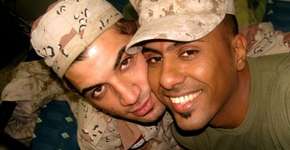 Soldados iraquiano e americano se apaixonam na guerra do Iraque