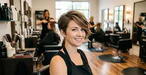 O corte pixie alongado está em alta novamente para valorizar os traços do rosto e transmitir personalidade ao visual