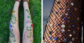 Esta artista cria as meias-calças mais mágicas que já vimos