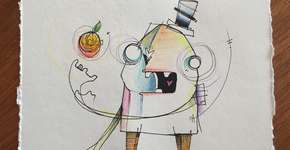 Artista espalha obras pelo Rio para quem quiser levar para casa