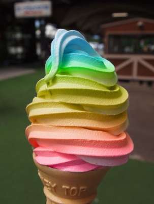 Rainbow Ice Cream