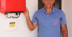 Brasileiro cria sistema que zera sua conta de energia