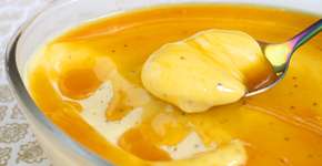 Mousse de maracujá pra lá de cremosa