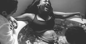 Ensaio fotográfico registra parto humanizado domiciliar