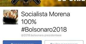 Página Socialista Morena é hackeada por seguidores de Bolsonaro