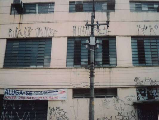 Começava a escalada: as janelas. (crédito: acervo pessoal Djan)