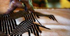 Centro cultural recebe oficinas de trançados e pinturas corporais indígenas