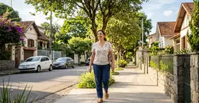 Este é o momento ideal para caminhar, pois ajuda a queimar mais gordura e melhora a digestão