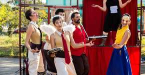 Coletivo Menelão realiza apresentações gratuitas de “Pão e Circo” em Mauá, Diadema e Santo André