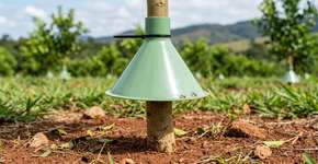 Nas casas mais verdes o jardim não tem formigas porque usam isso para cercar o tronco