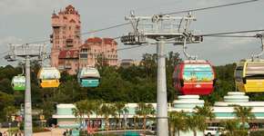 Disney vai ganhar teleférico ligando parques e hotéis em Orlando