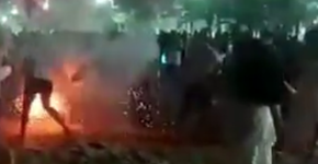 Novo vídeo mostra suspeito acendendo rojão que matou turista na praia