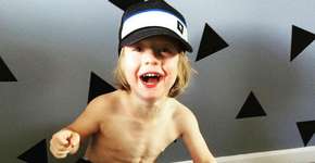 Garoto de 3 anos com corpo musculoso está chamando a atenção nas redes sociais