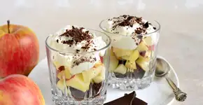 Aprenda a fazer maçã trifle fácil e surpreendentemente deliciosa