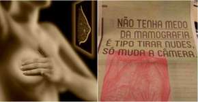 Agência compara mamografia a tirar nudes e é criticada nas redes