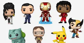 Funko Pop! de Pokémon, The Office, Marvel e lendas da música estão com até 44% OFF