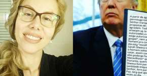 Sarah Sheeva junta meme do Trump com “aquilo maravilhoso”
