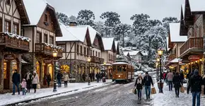 A cidade brasileira que parece ter vindo da Europa: Nela a neve chega quase todo ano