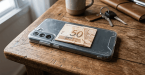 Demorei muito para entender por que o dinheiro não deve ser guardado na capinha do celular