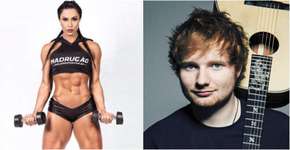 Berro! Compararam o cachorro da Gracyanne com o Ed Sheeran