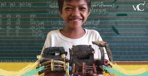 Menino inventa brinquedos e o resultado é surpreendente