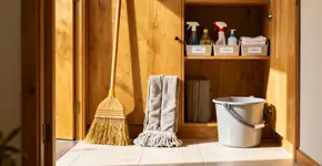 Por que não é bom deixar a vassoura atrás da porta, minha avó sempre avisou, e só fui acreditar com a confirmação do Feng Shui