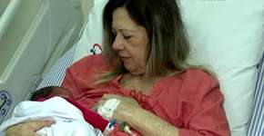 Mulher realiza sonho de ser mãe aos 61 anos no Paraná