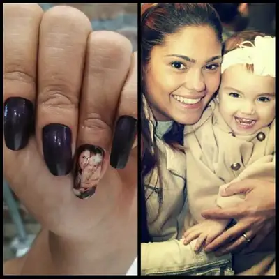Fotos de entes queridos podem ser impressas diretamente nas unhas