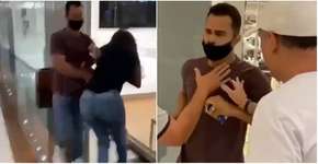 Cantora gospel Quesia Freitas é agredida por marido em shopping no Rio