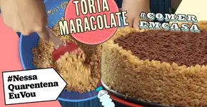 TORTA DE MARACUJÁ COM CHOCOLATE | Prática e deliciosa