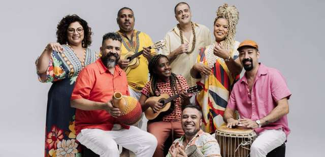 Show do grupo Samba pros Orixás