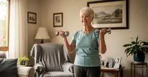 “Tenho 98 anos e faço exercício quatro vezes por semana”, estes exercícios ajudam-me a manter-me forte e ágil