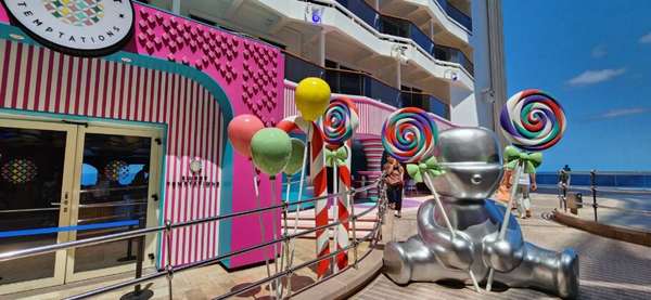 Sweet Temptations oferece uma seleção de maravilhas confeitadas e sorvetes