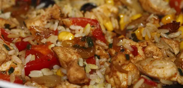 Frango xadrez bem coloridinho e muito divino