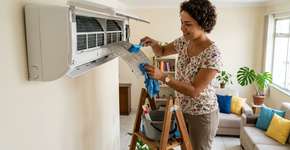 Limpe o ar-condicionado sem tirar o filtro, um método fácil que pode ser feito com itens que você já tem na cozinha